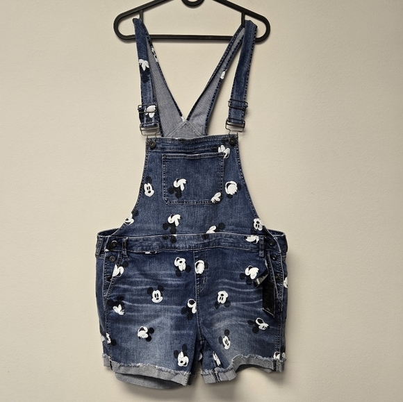 Torrid Disney Mickey Mouse Shortall / Short Overalls 16 - Picture 6 of 6